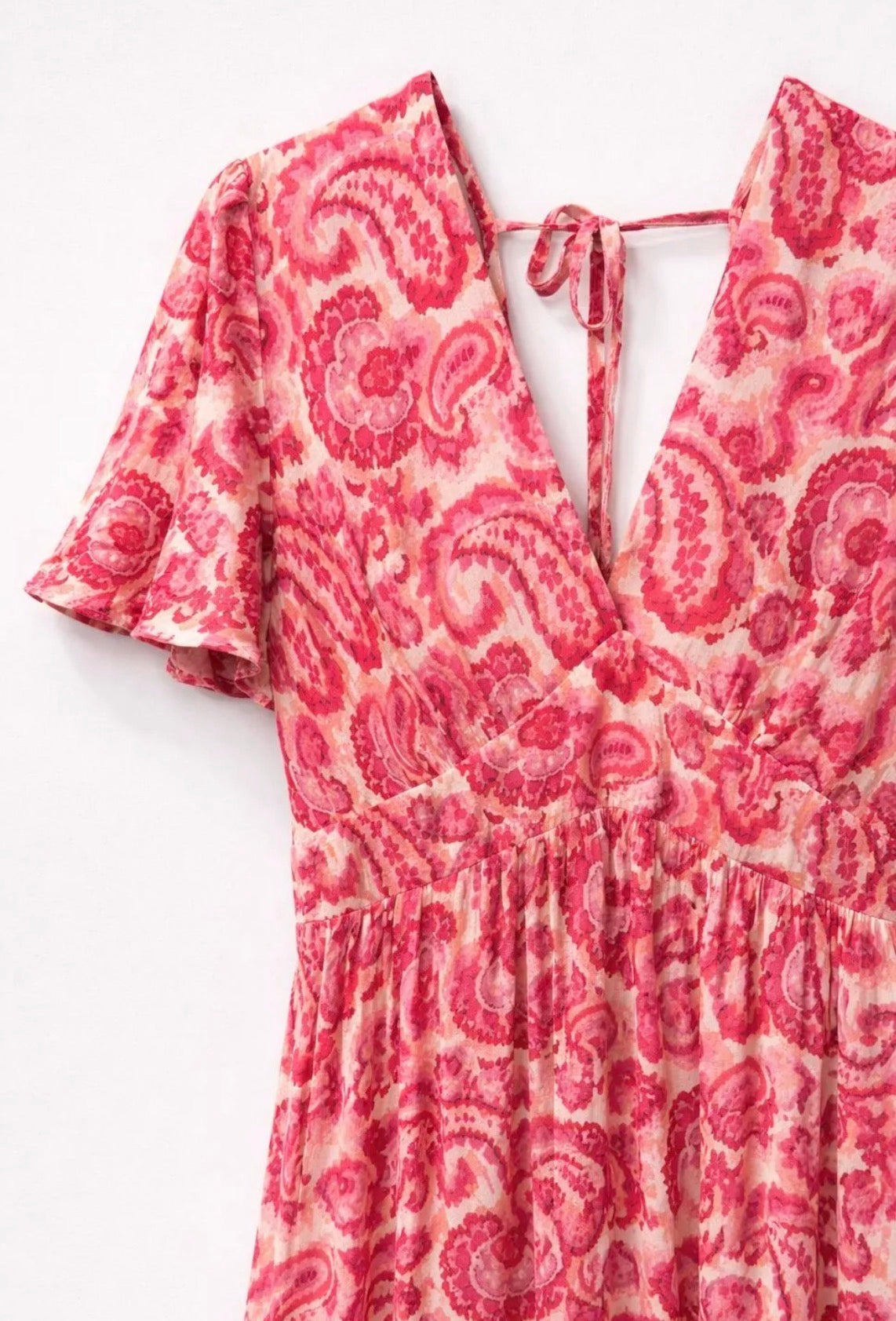 Robe longue rose - Gabrielle