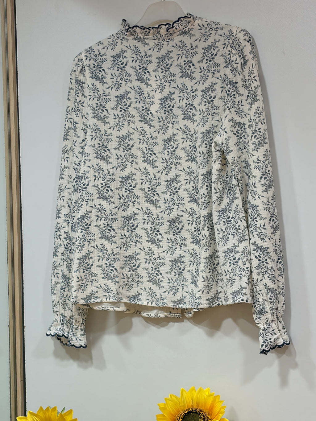 Chemise bleue - Clémence