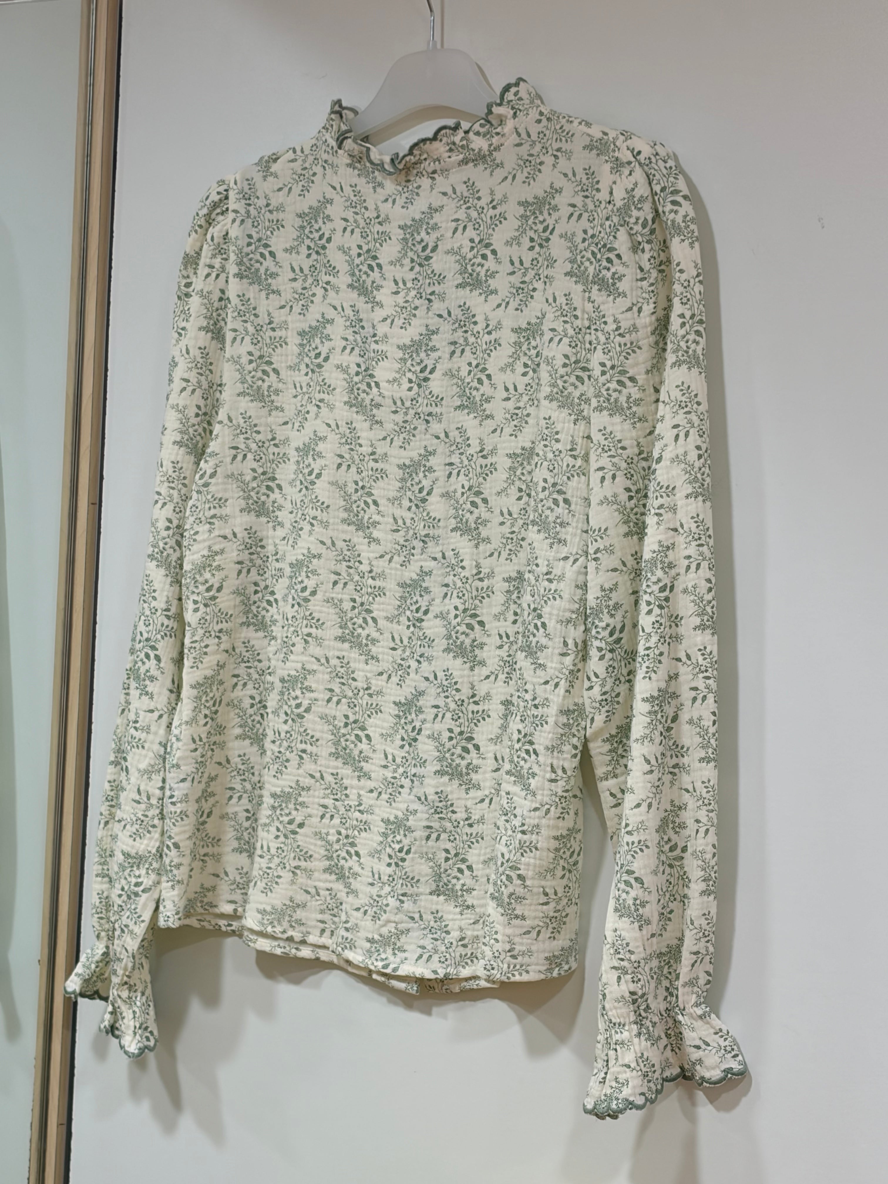 Chemise verte - Clémence