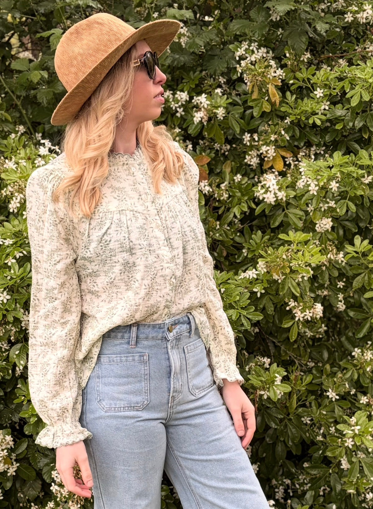 Chemise verte - Clémence
