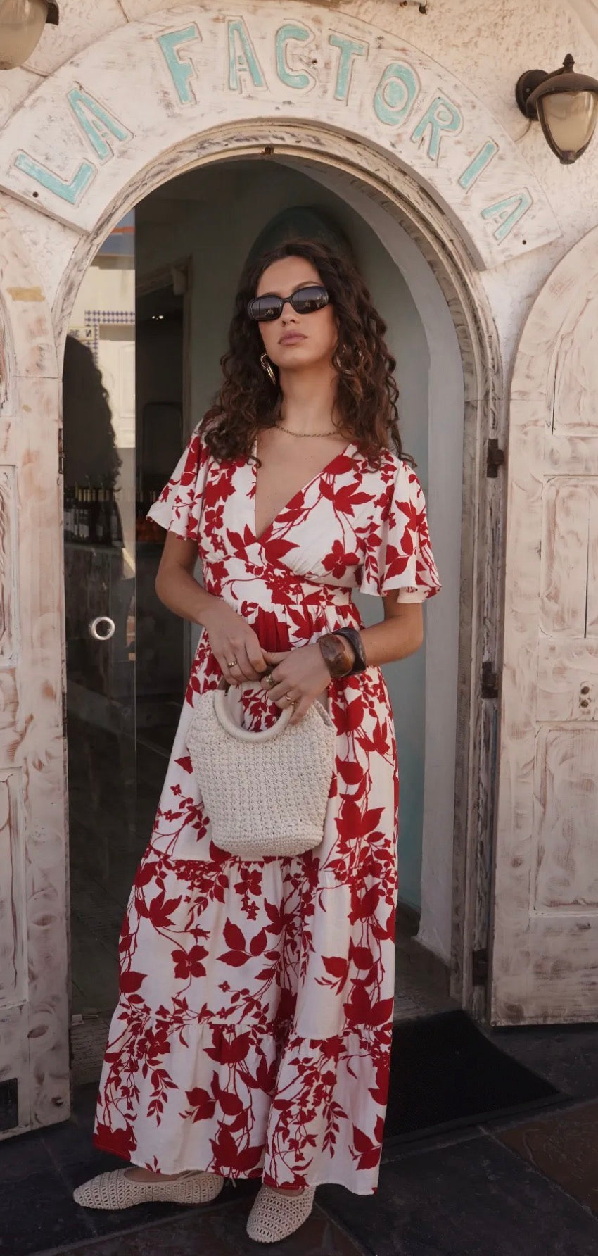 Robe longue rouge - Juliette