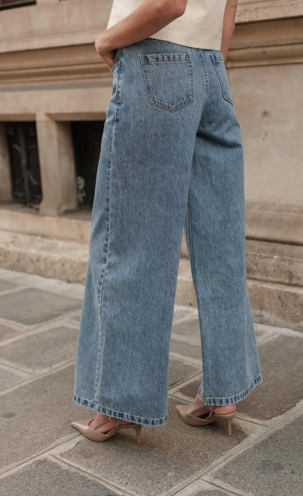 Jeans bleu vintage Oraije - Sophie