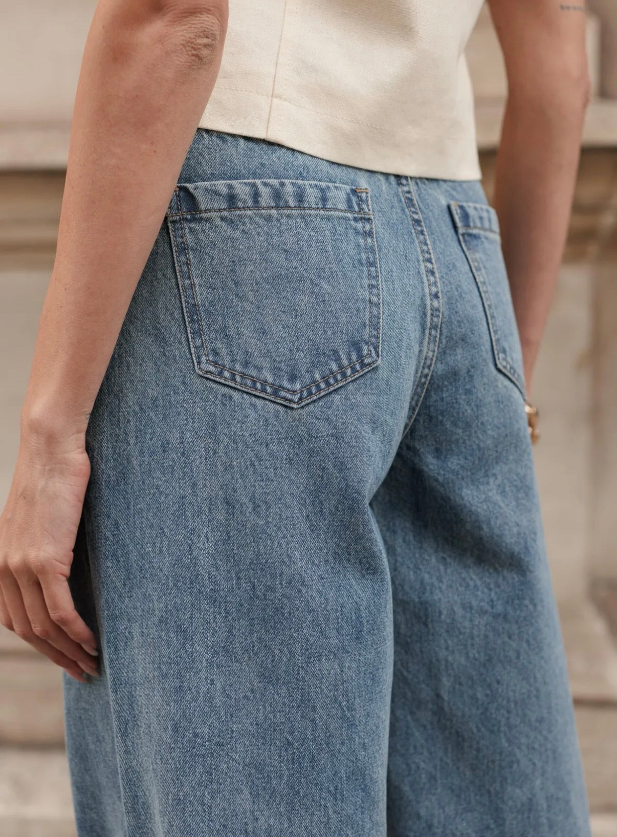 Jeans bleu vintage Oraije - Sophie