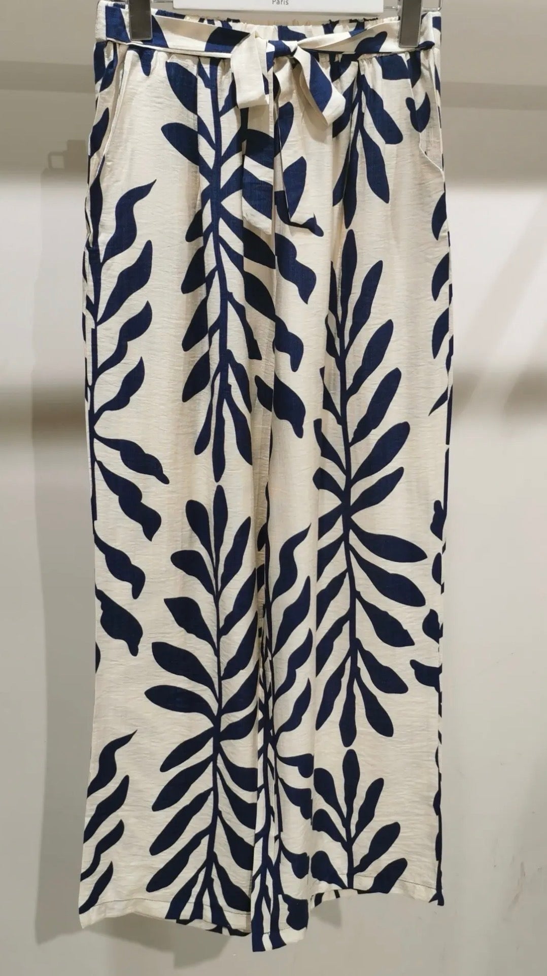 Pantalon fluide marine - Lola