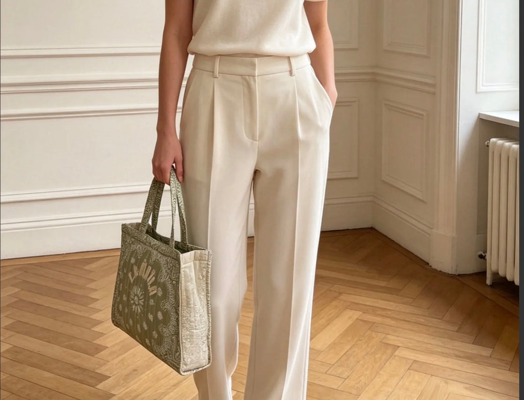 Sac cabas vert - Eléonore